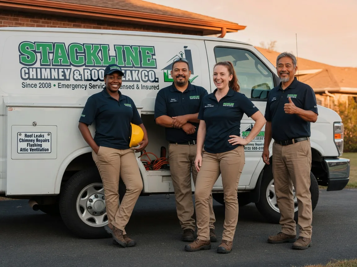 Chimney flashing repair company in Cavalier, ND